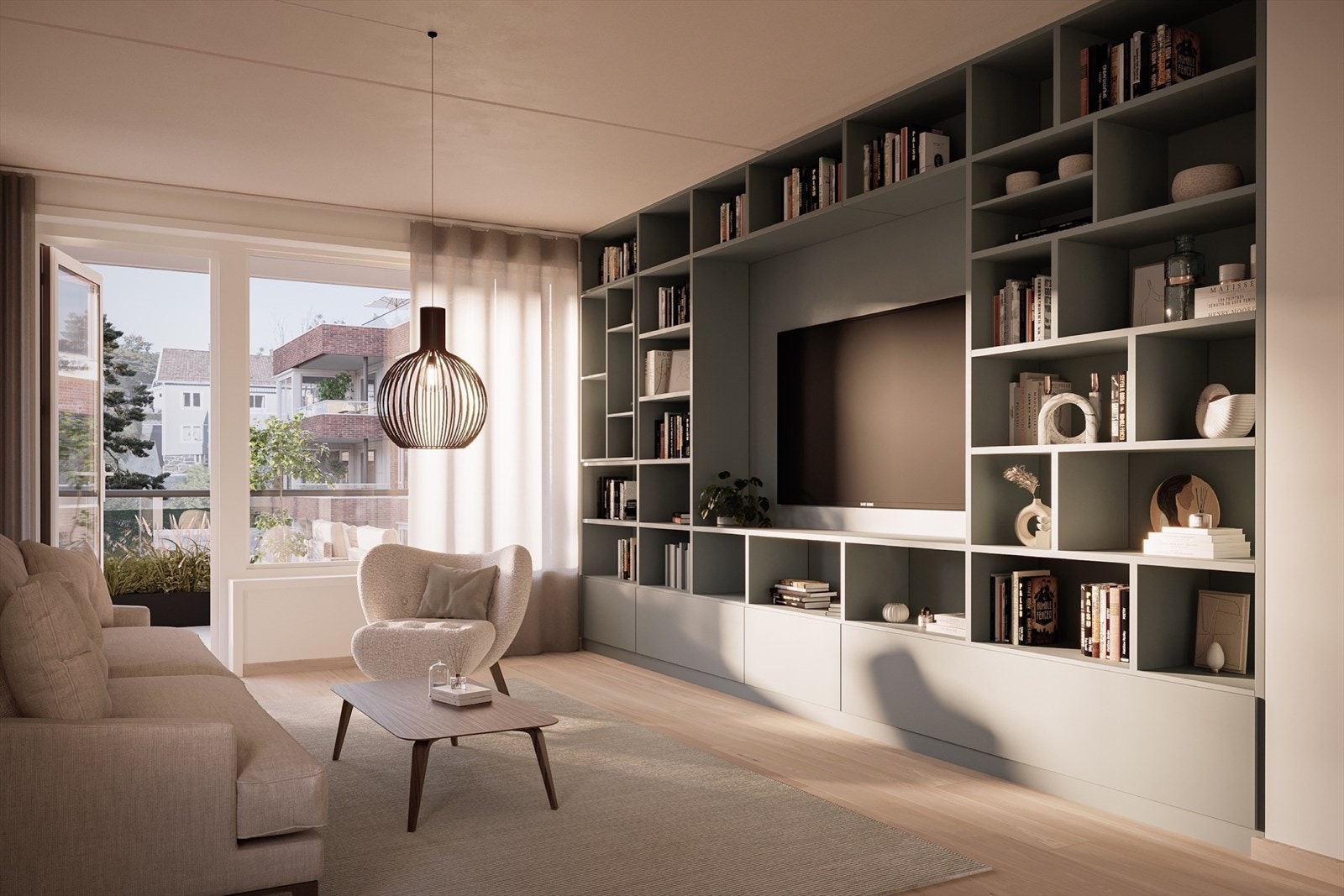 Lyst og luftig Galleribilde