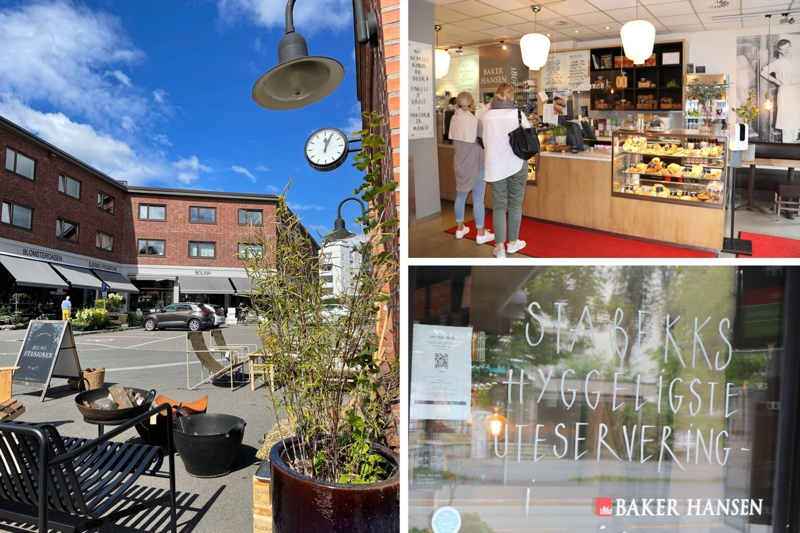 Stabekk sentrum Galleribilde