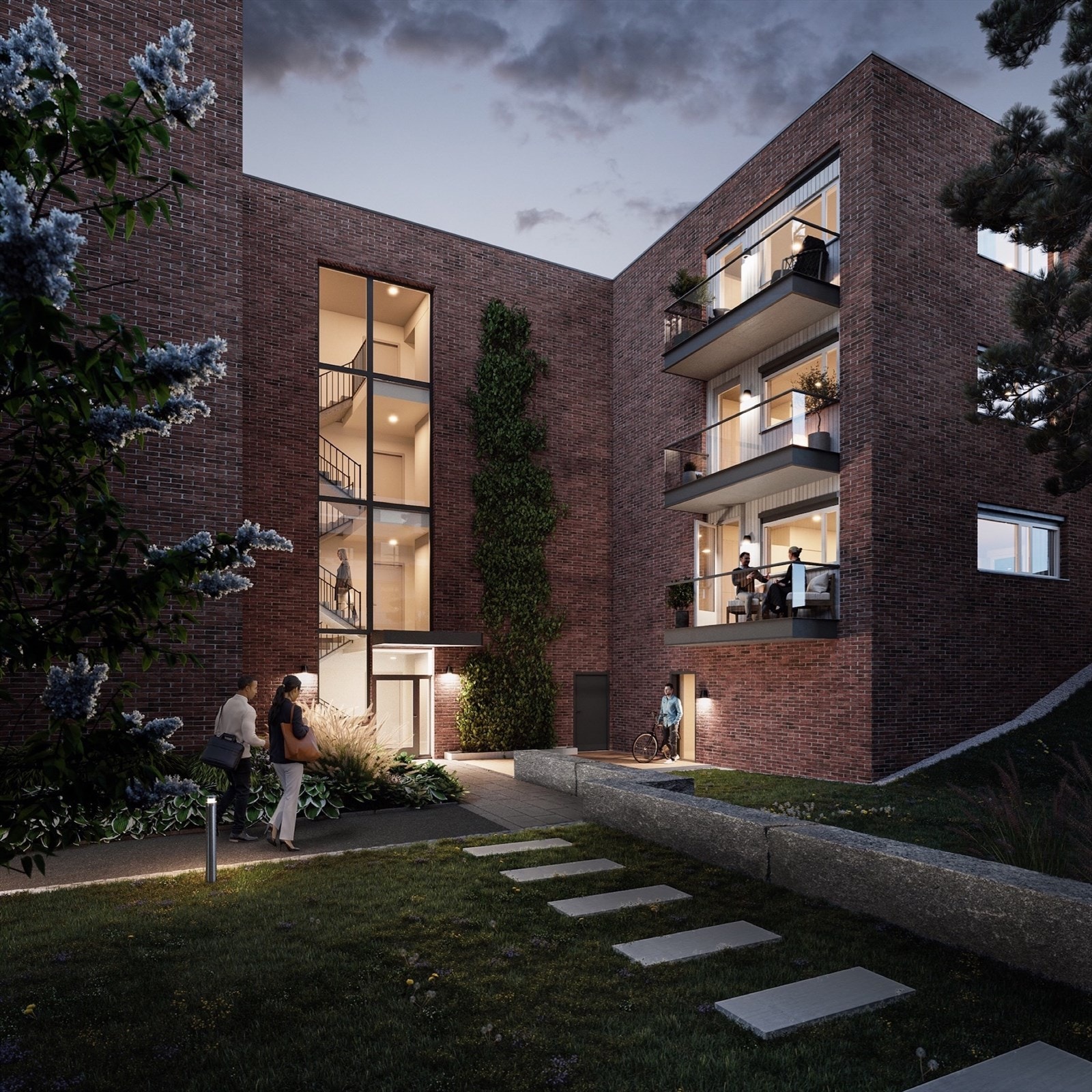 Inngangsparti Smia Galleribilde