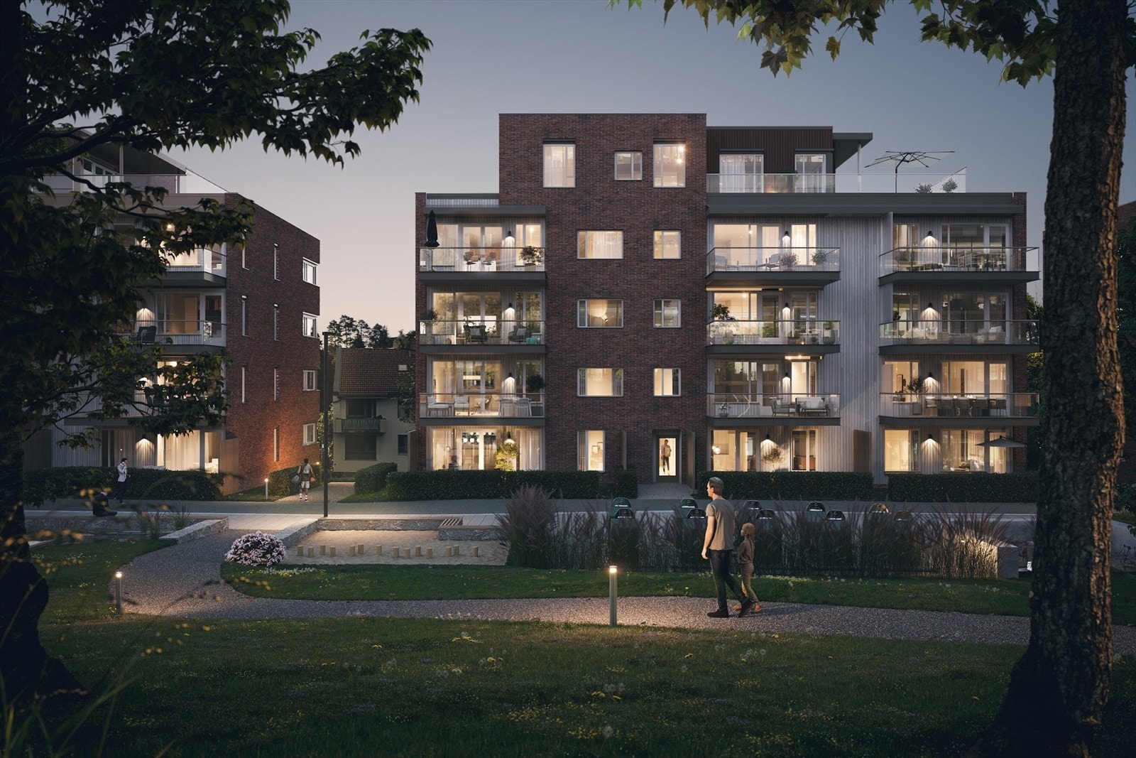 Smedens Hage - Nedre Stabekk Galleribilde