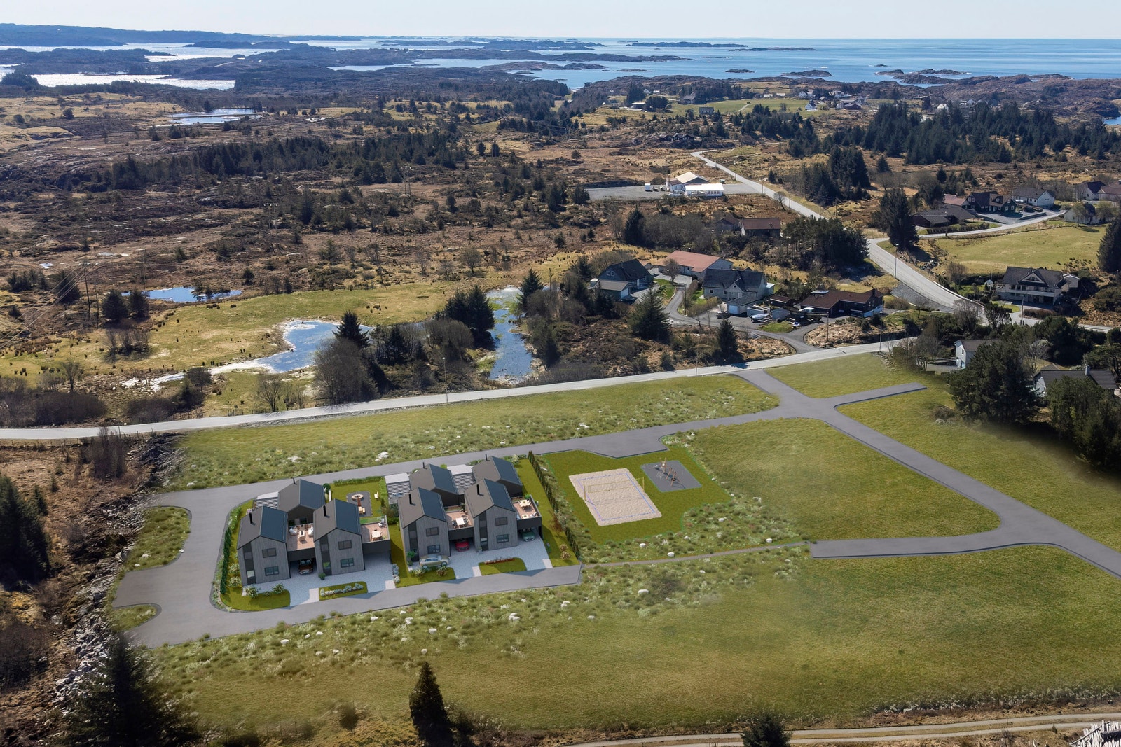 Illustrert oversiktsbilde Galleribilde