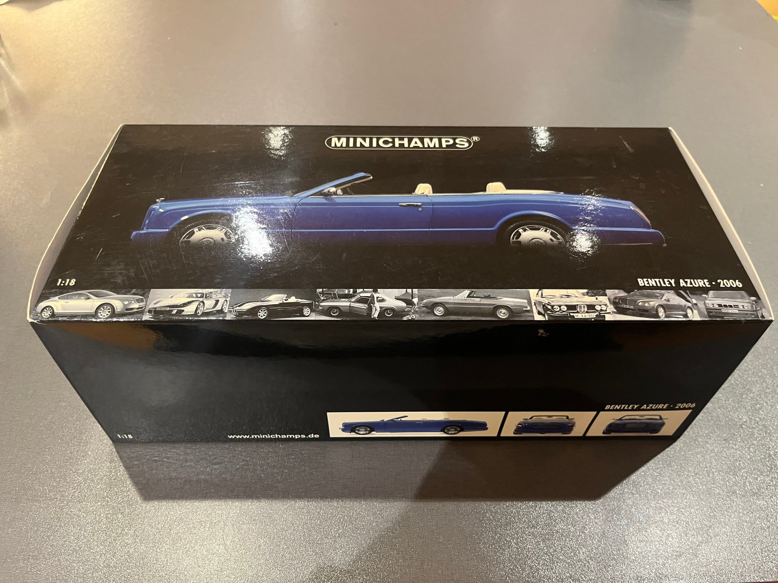 1/18 BENTLEY AZURE・2006/minichamps 1/18 Minichamps Bentley Azure GTC Cabrioet (White) Diecast