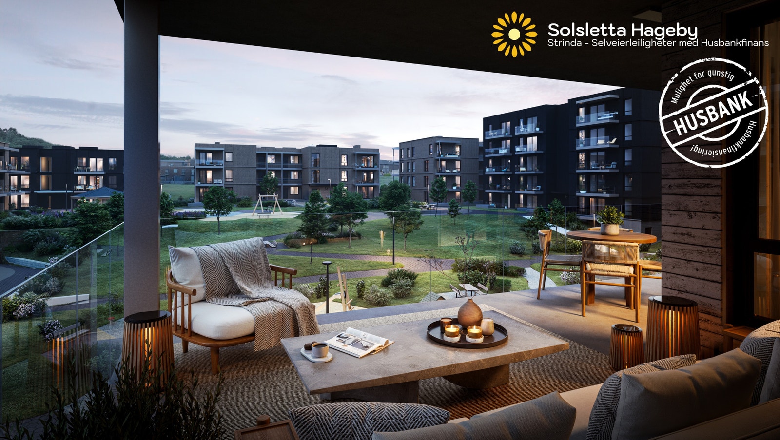 Bo sentralt og drøm deg bort i naturskjønne omgivelser med naturens ro som nærmeste nabo Galleribilde