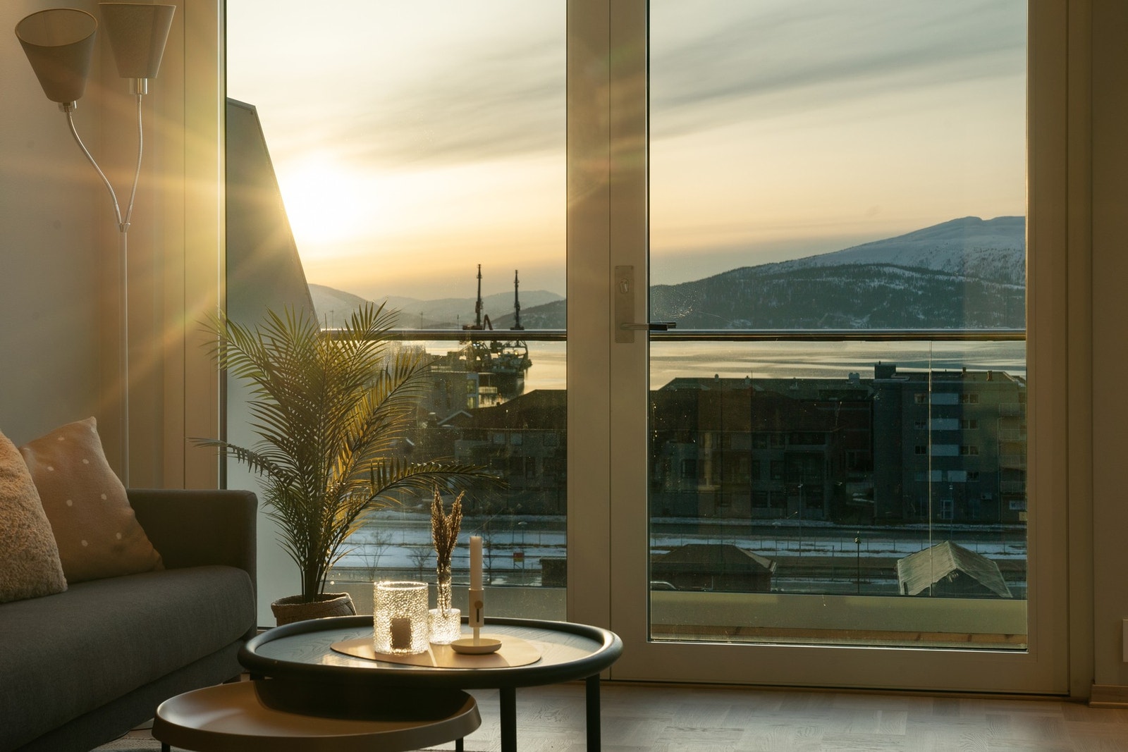 Utsikt fra stuen. Galleribilde