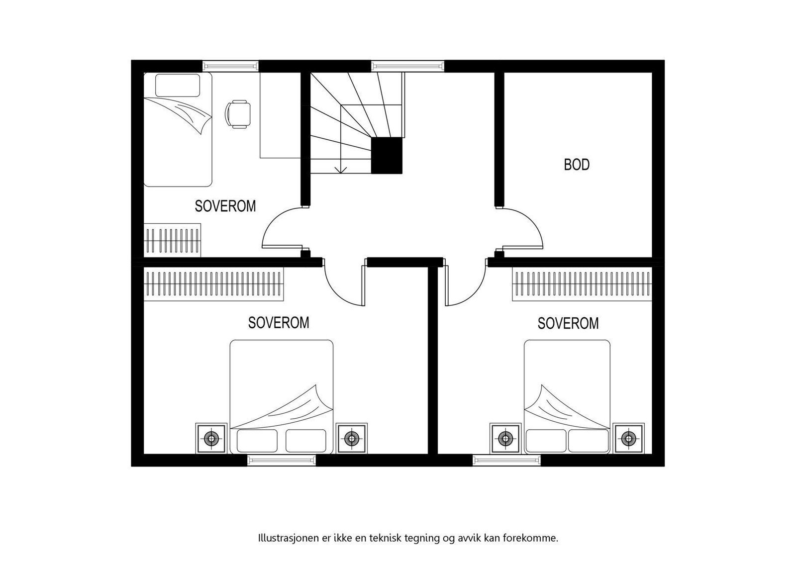 plan etasje 2 Galleribilde