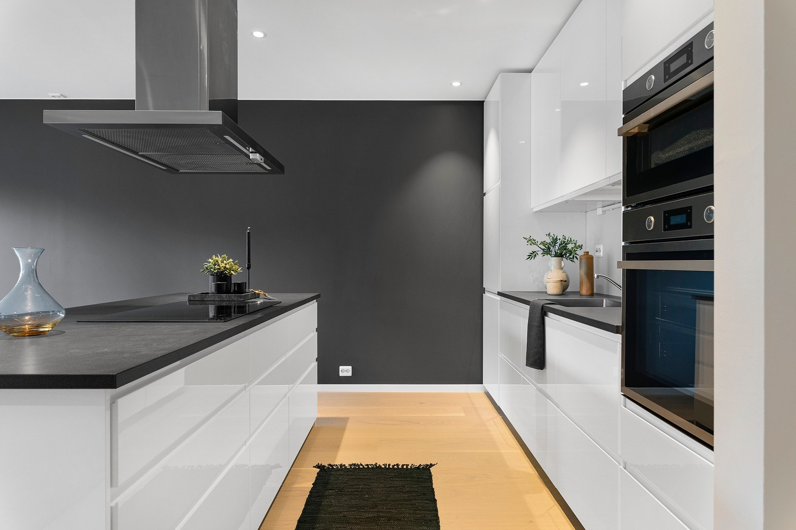 Detaljer fra kjøkkenløsning Galleribilde