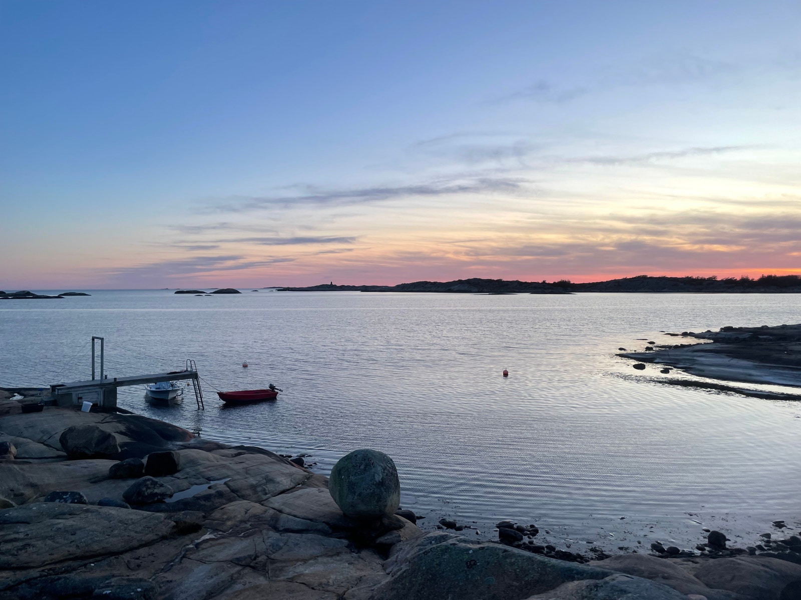 Privat brygge Galleribilde