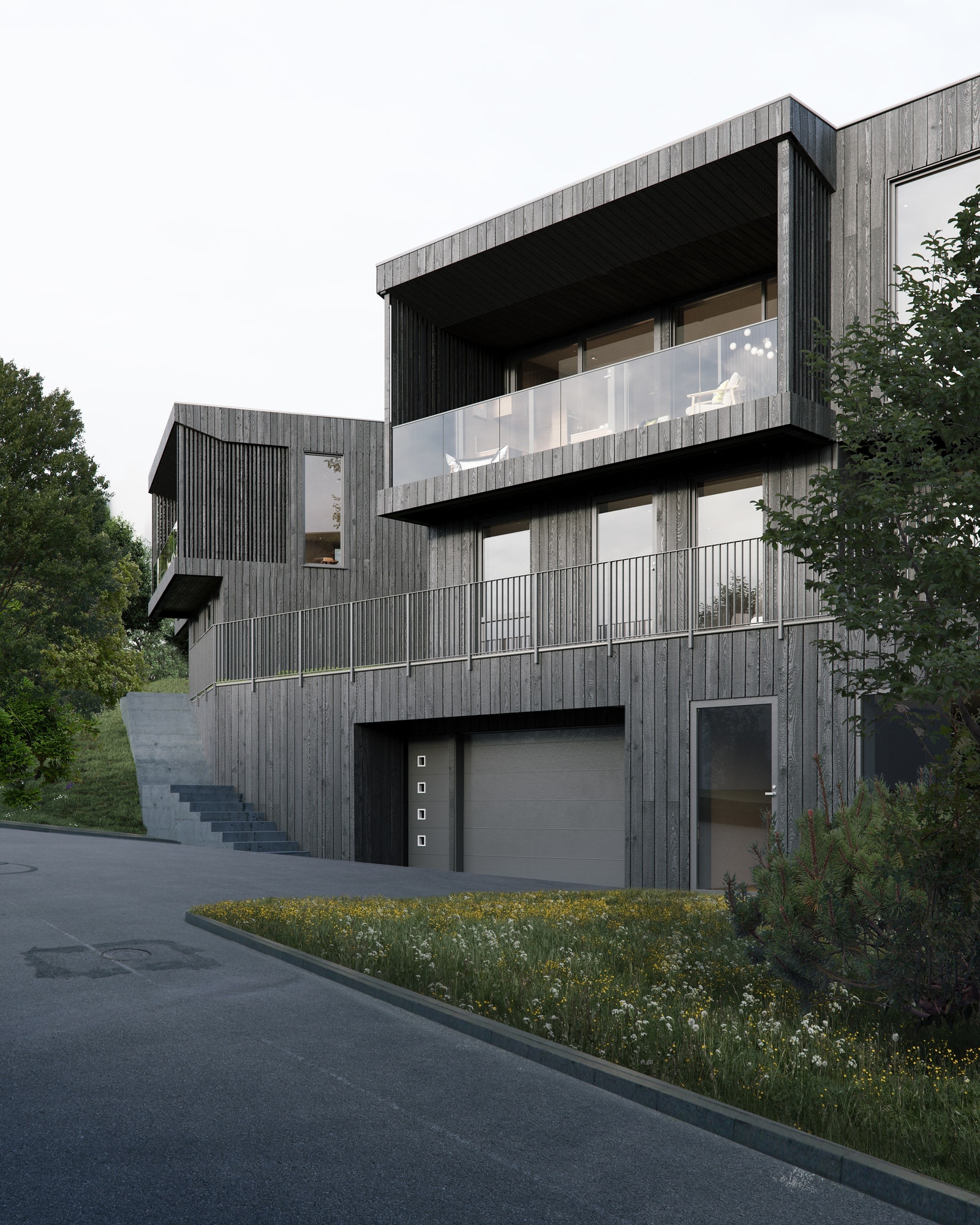 Boligen sett fra sør Galleribilde