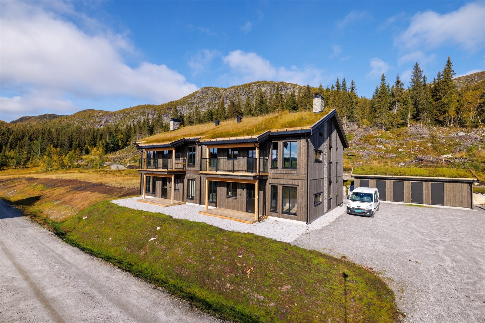 Splitter nye fritidsleiligheter i delikat utførelse Galleribilde