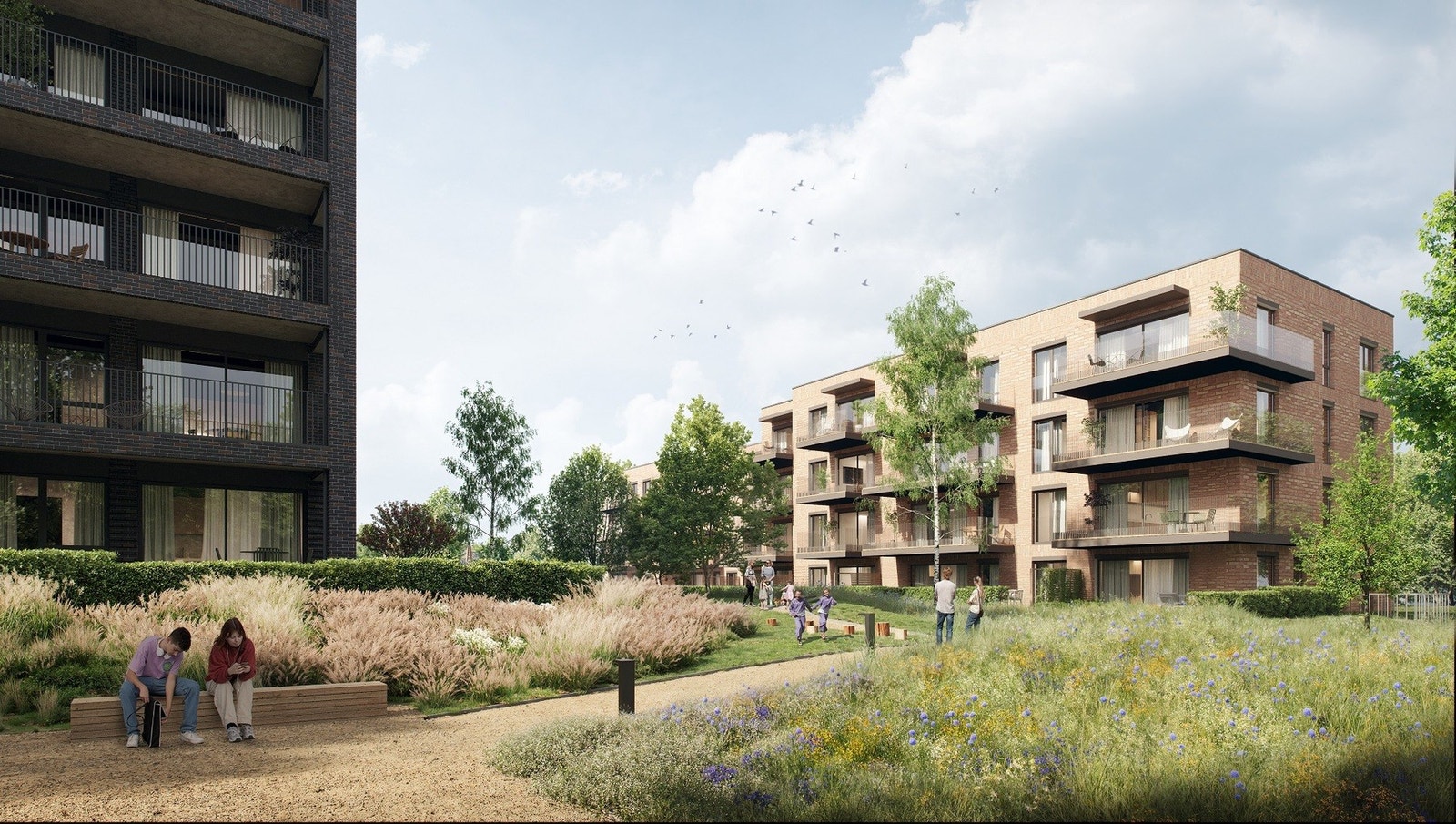 Illustrasjon av hus S2, trinn 2. Galleribilde