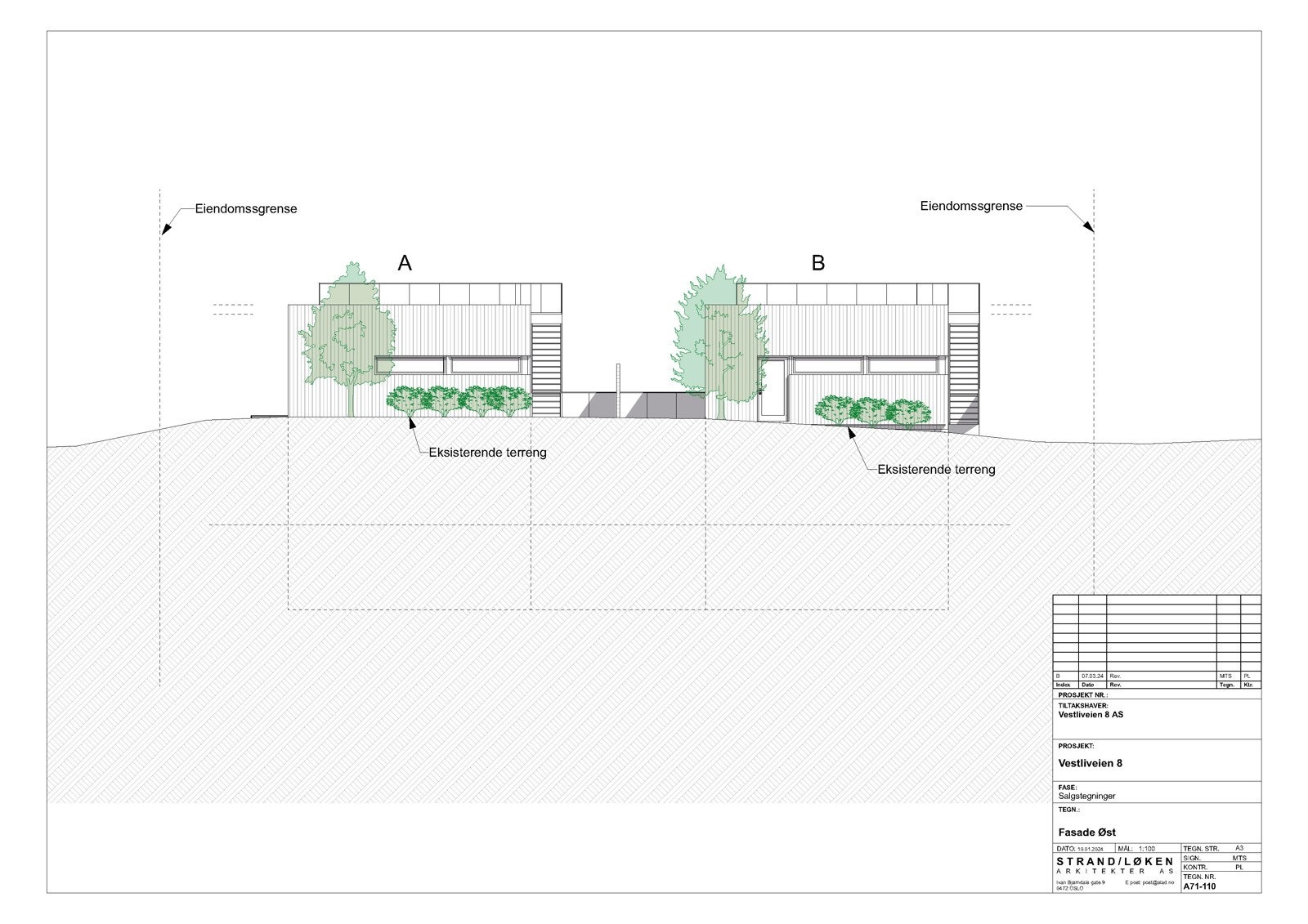 Fasade Øst Galleribilde