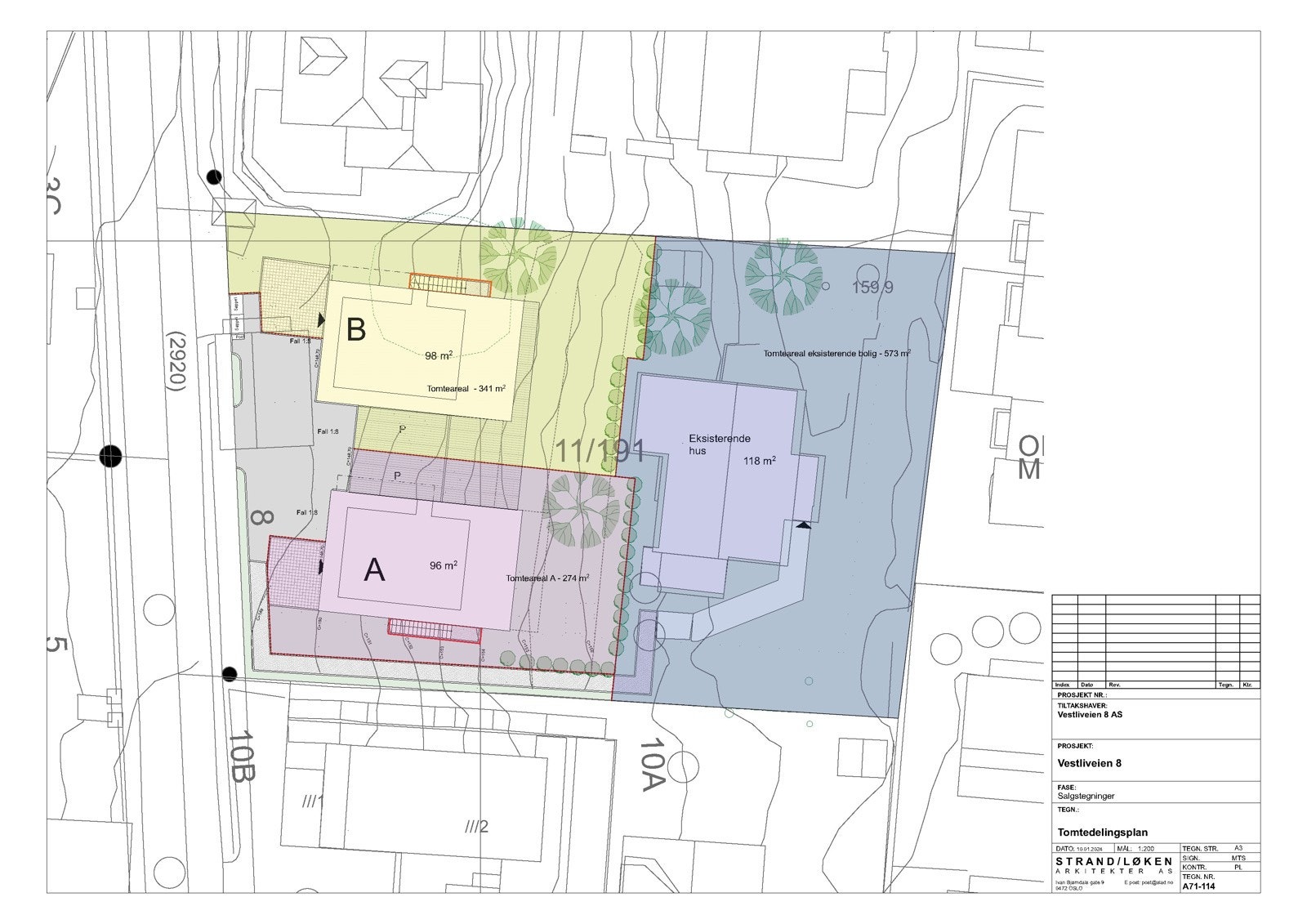 Tomtdelingsplan Galleribilde