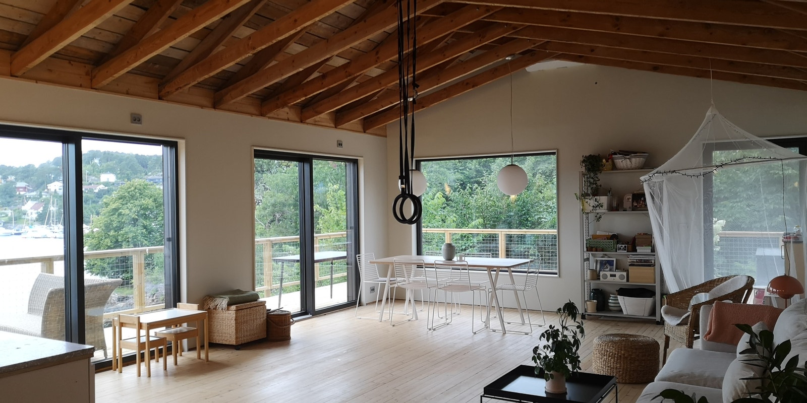 Romslige fellesarealer Galleribilde