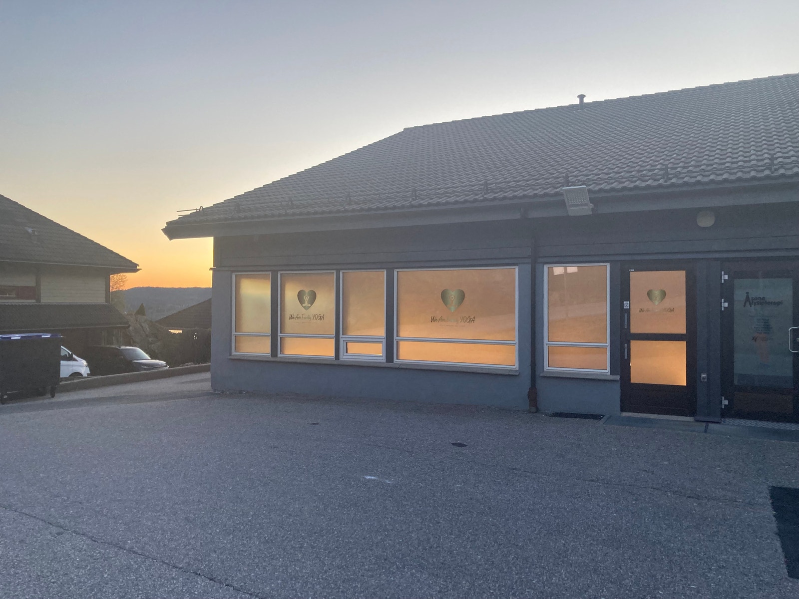 Yogastudio i nabolokalet Galleribilde