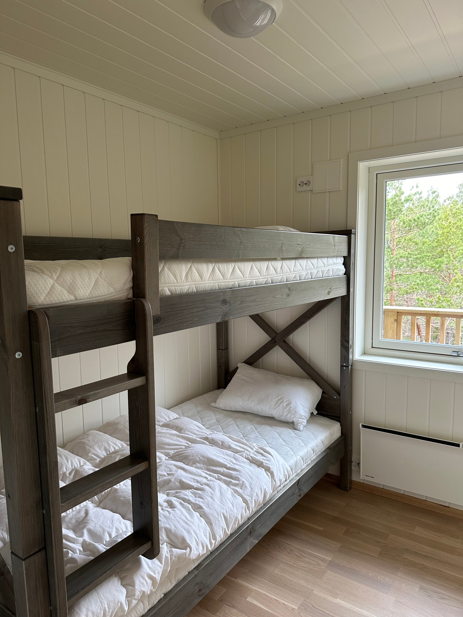 Soverom 3, køyeseng med to køyer som er 90 cm bred og 200 cm lang. Galleribilde