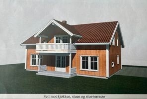 Huset som var planlagt og ble godkjent. Galleribilde