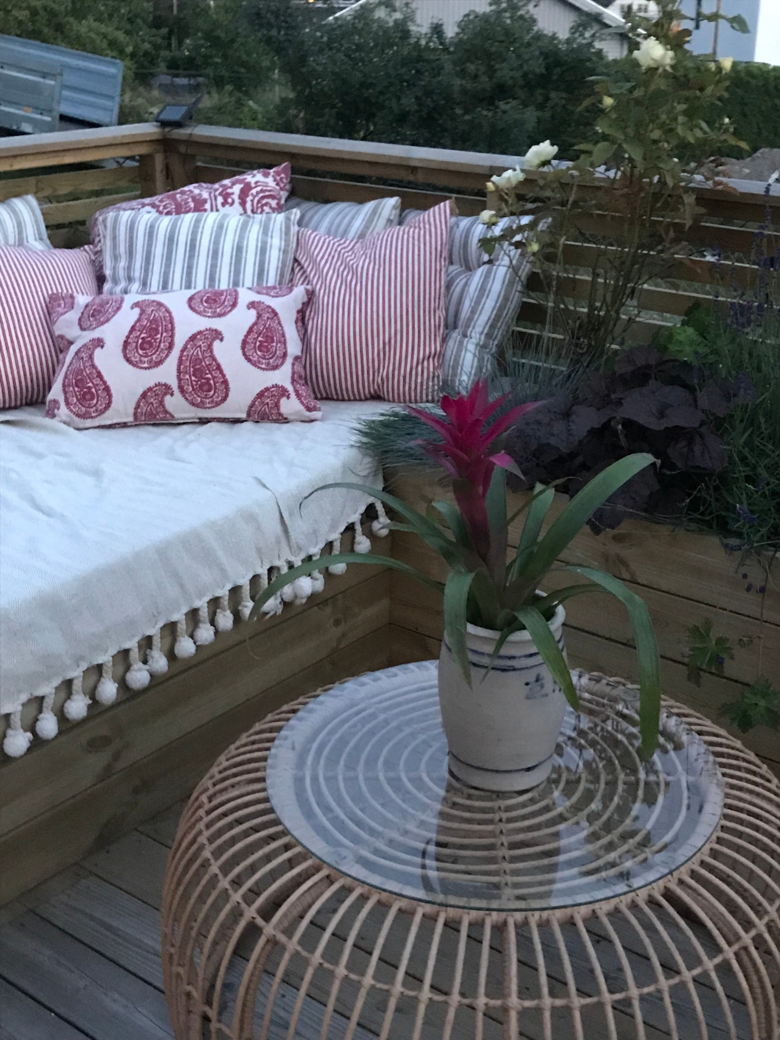 Daybed på terassen Galleribilde
