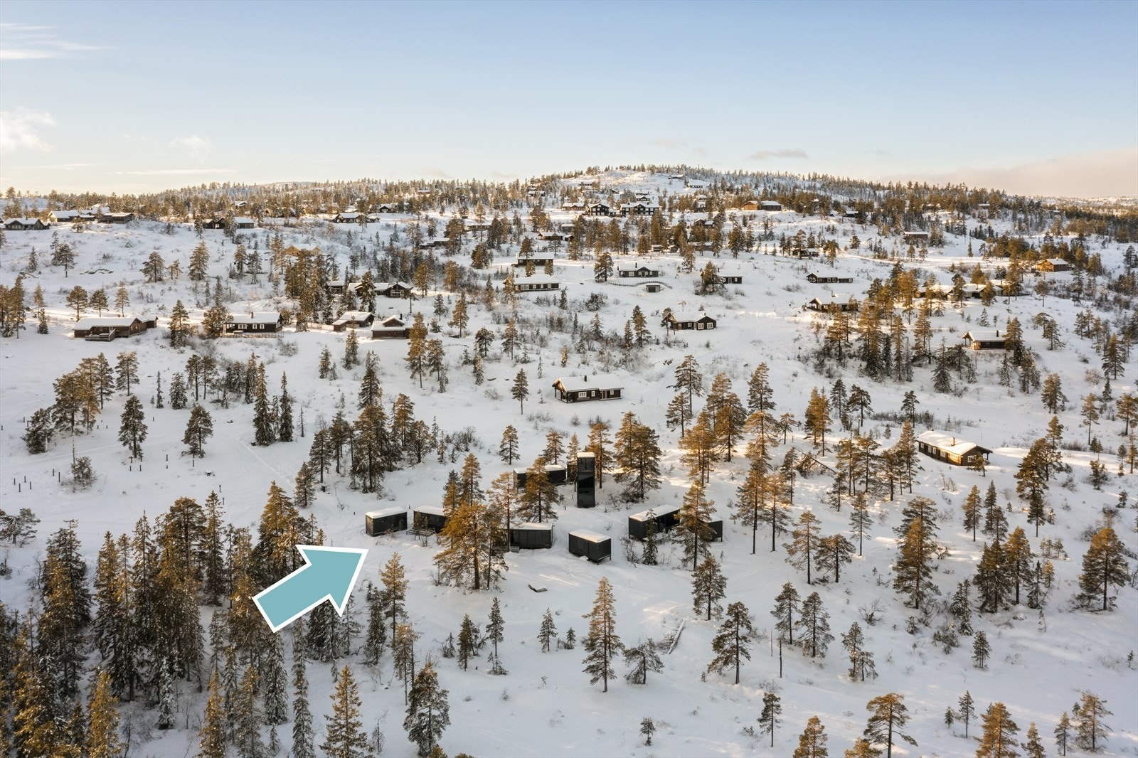 Oversiktsbilde over deler av Nipeto-området. Galleribilde