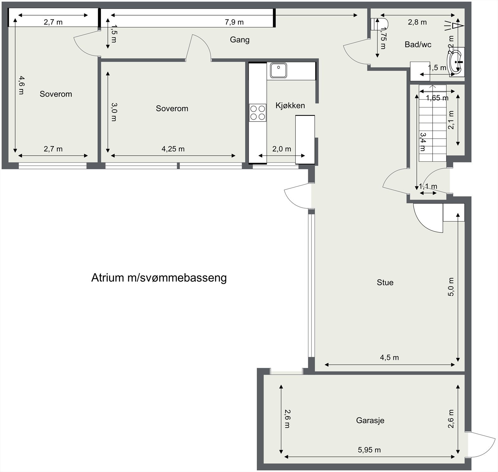 Hovedetasje. Galleribilde