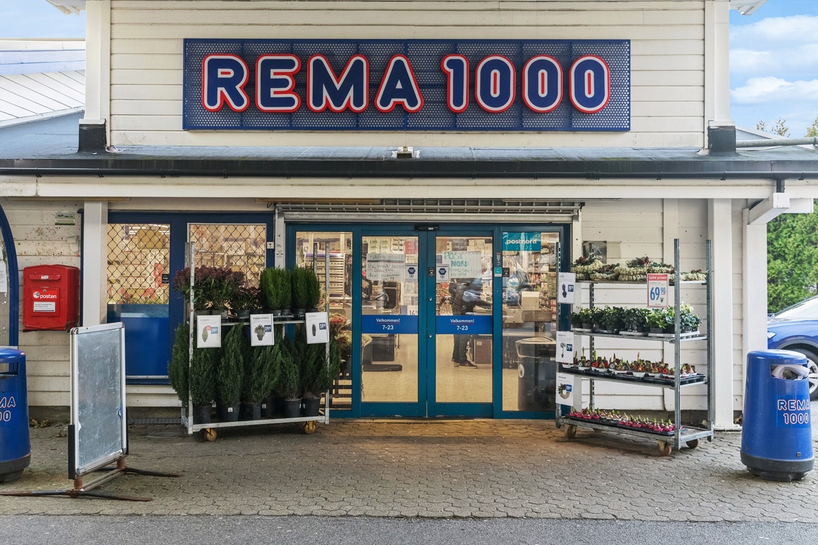 Kort avstand til flere dagligvarebutikker Galleribilde