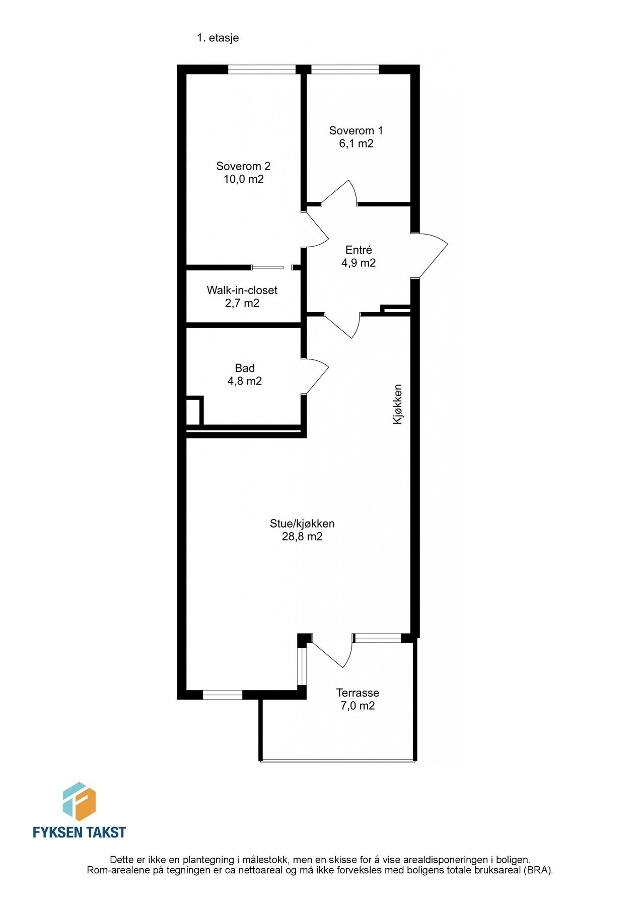 Planskisse Galleribilde