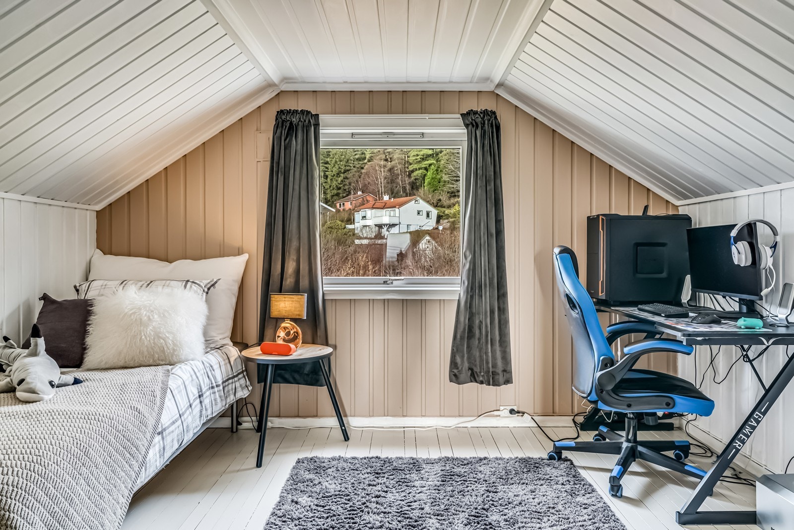 Soverom loft Galleribilde