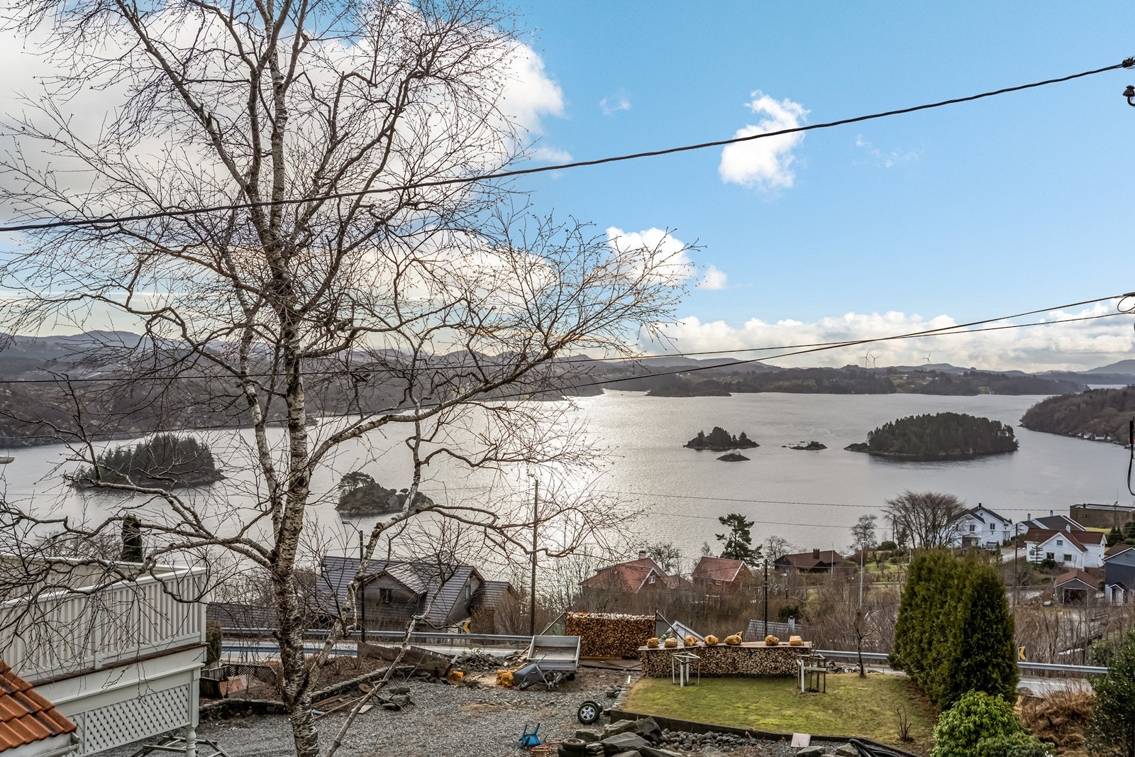 Nydelig utsikt mot Førresfjorden Galleribilde