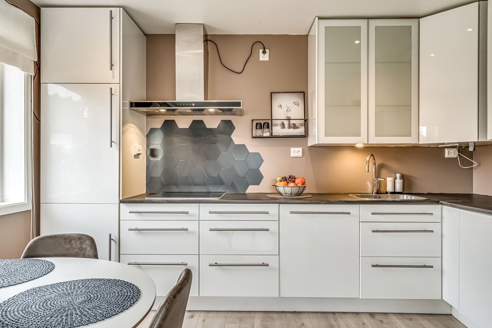 Nyoppusset og utvidet kjøkken Galleribilde