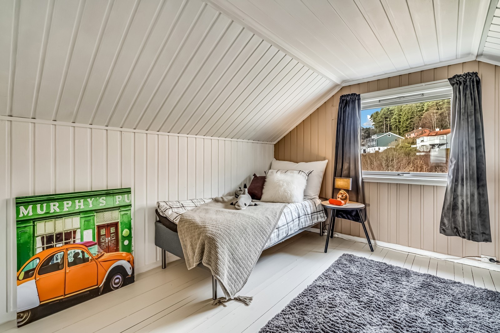 Soverom loft Galleribilde