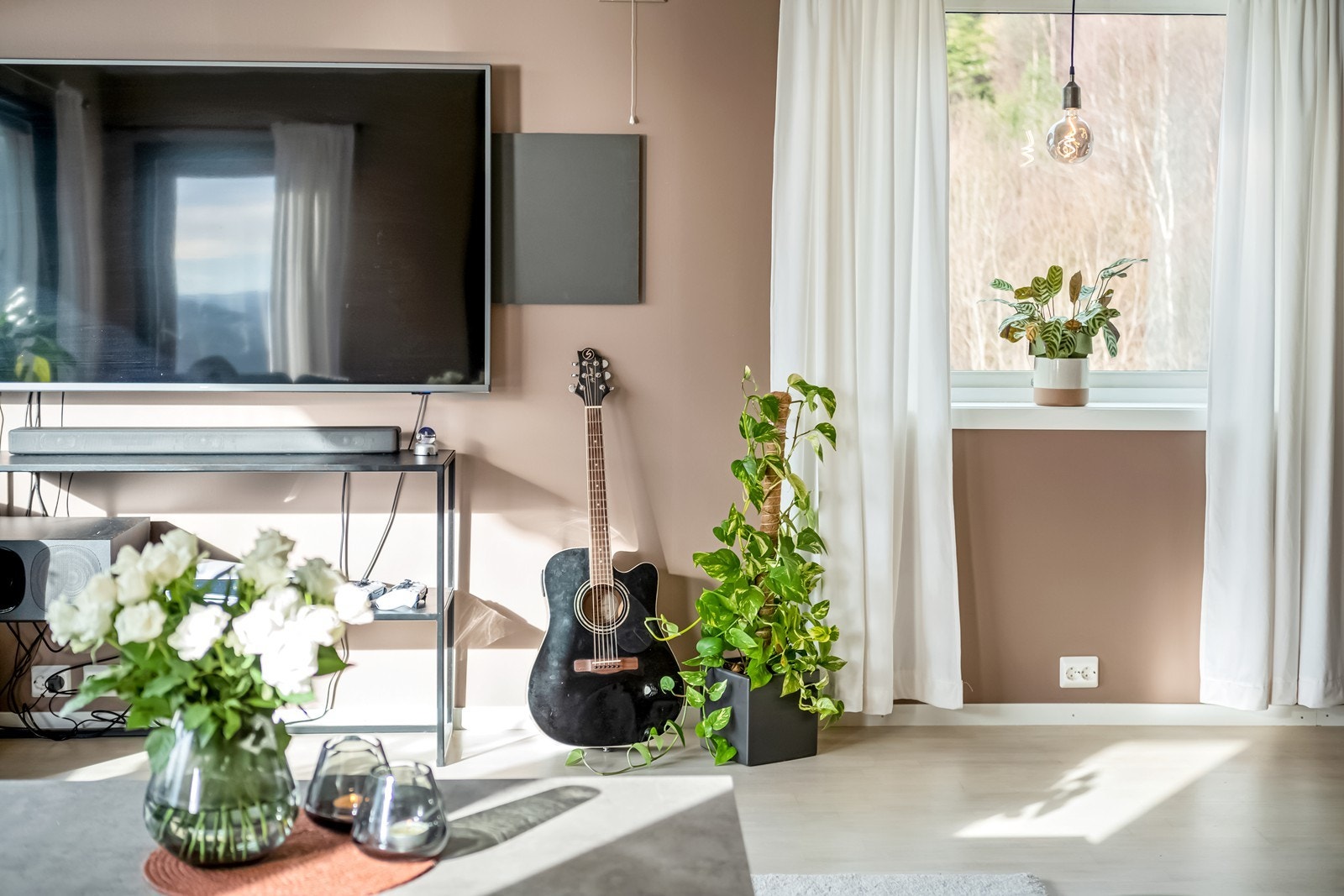 Nyoppusset stue Galleribilde