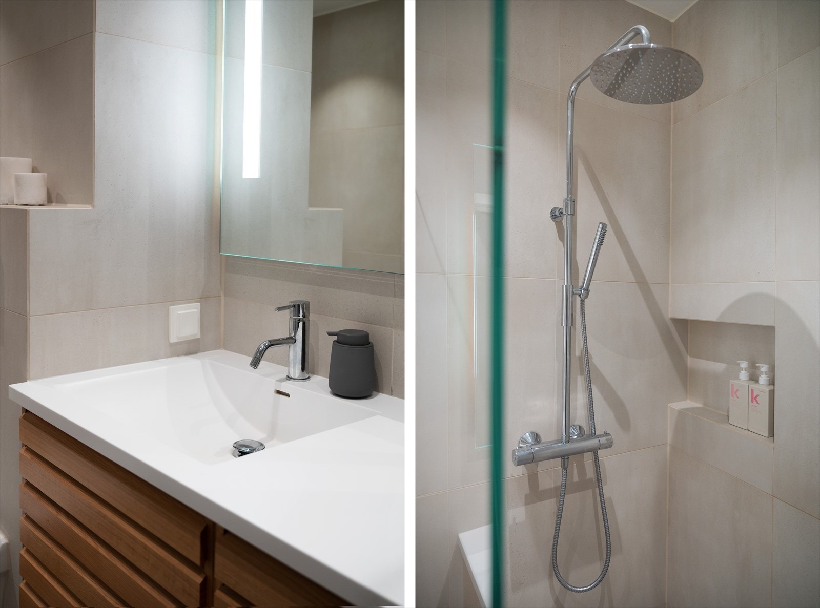 Regn- og hånddusj. Galleribilde