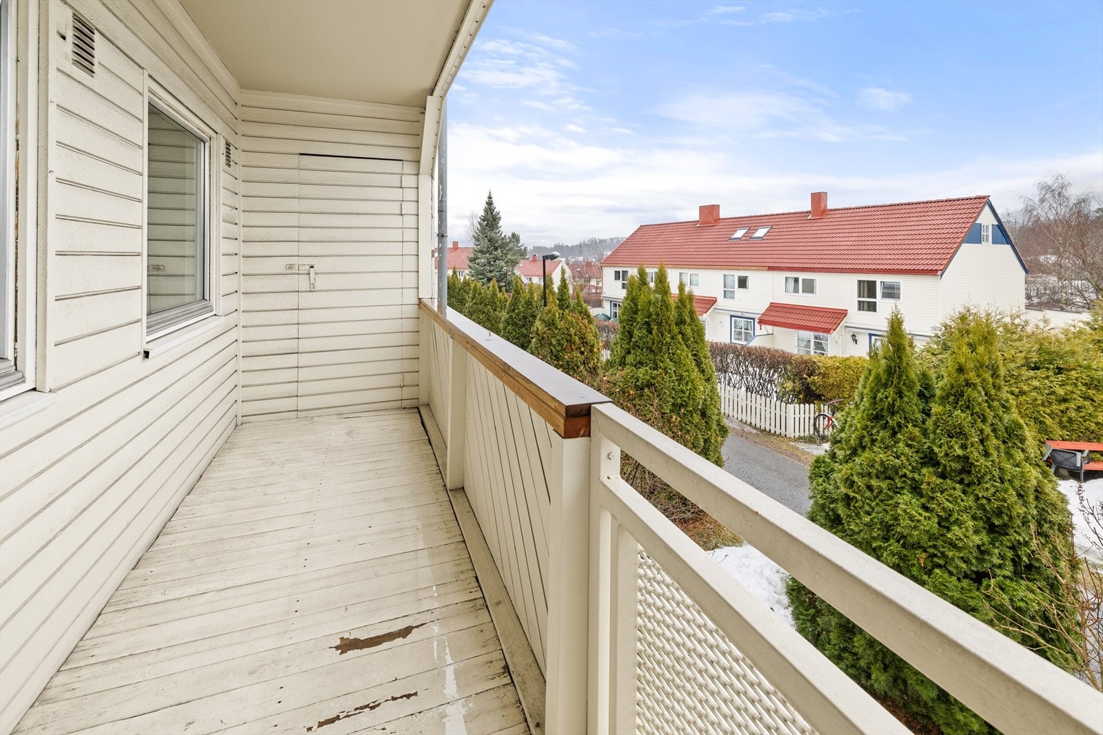 Bod på 1 kvm på balkong Galleribilde