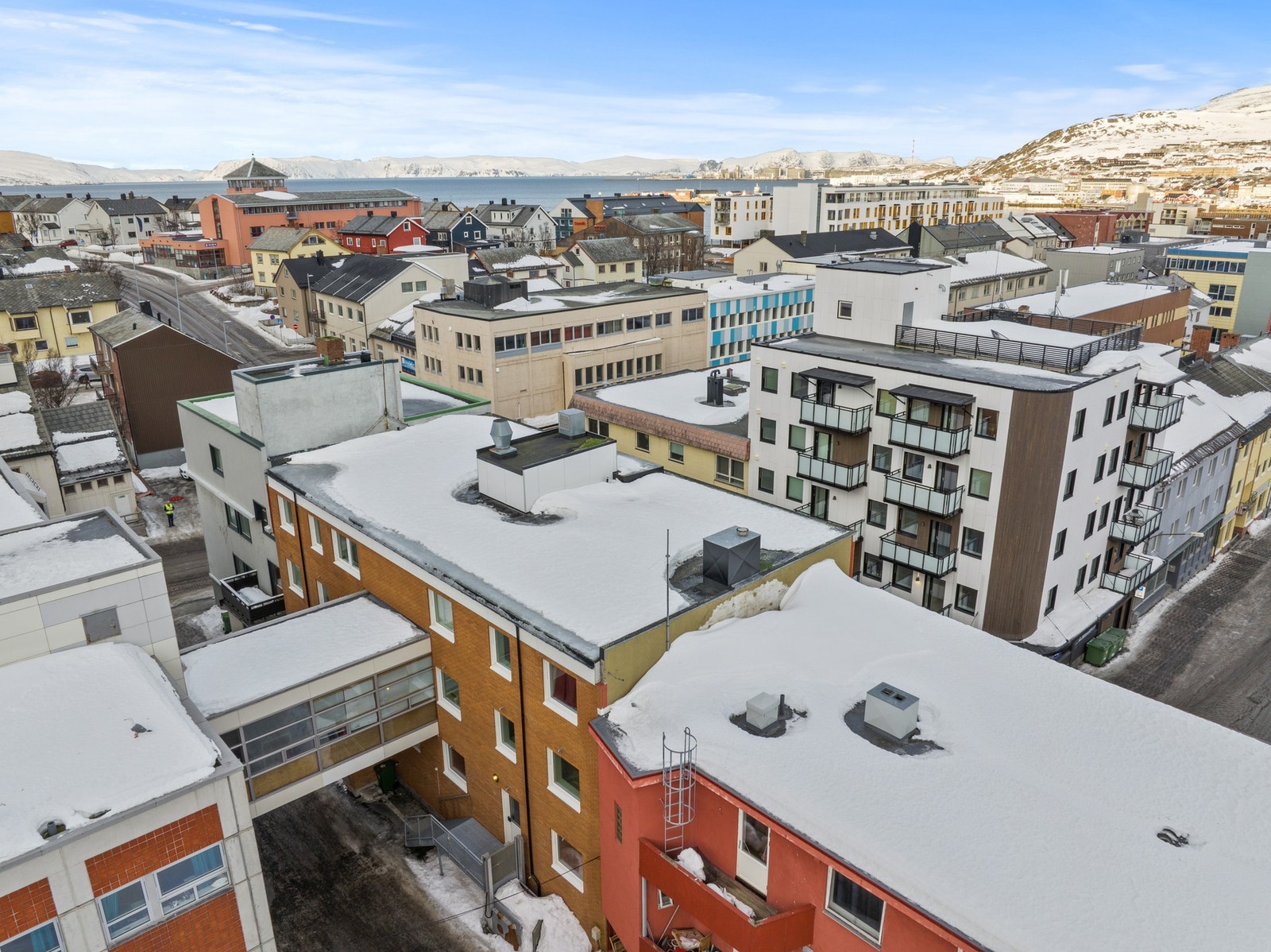 Bakgård Galleribilde