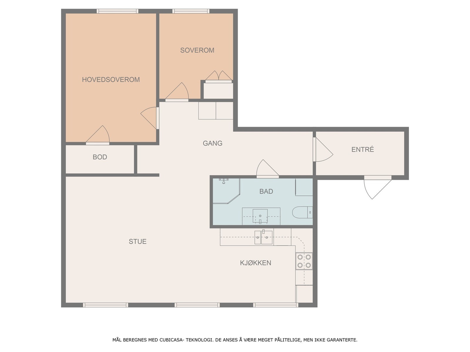 Planskisse Galleribilde