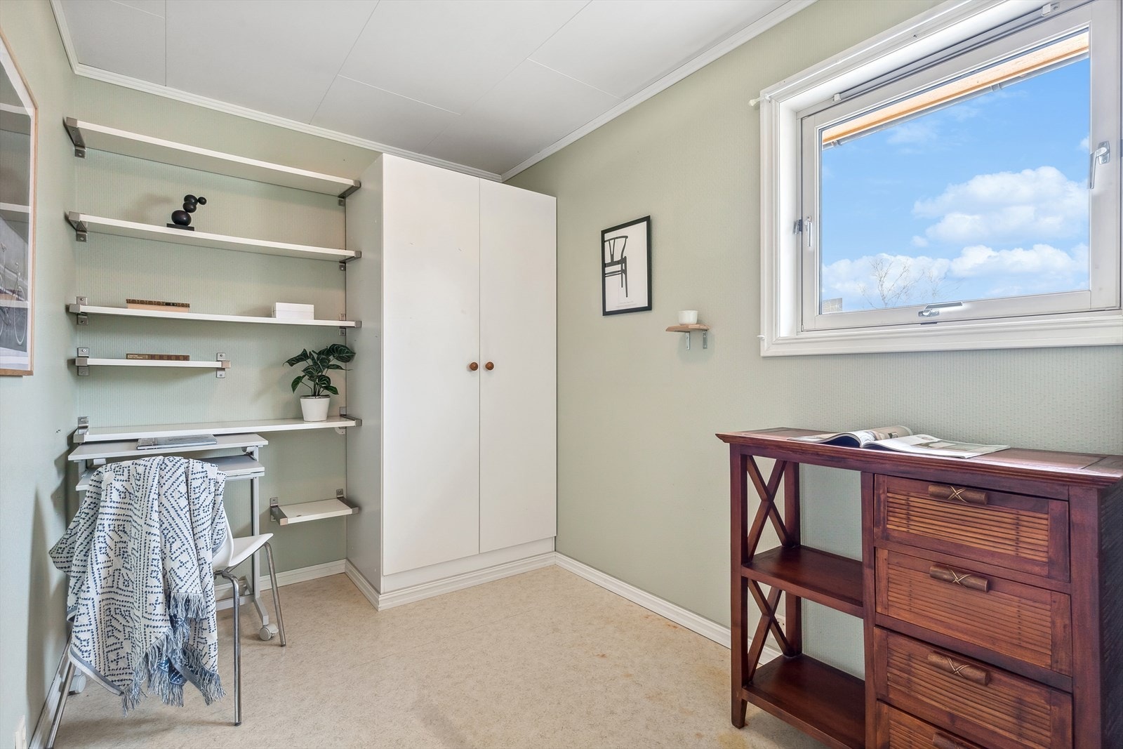 Det er to soverom i leiligheten. Galleribilde