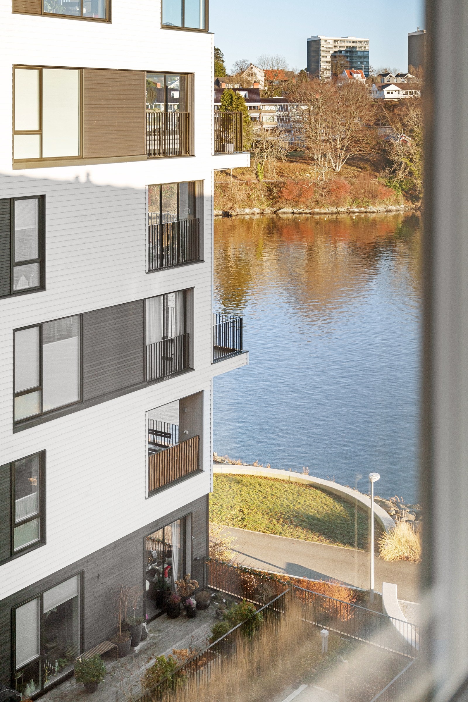 Fin utsikt fra soverom 2. Galleribilde