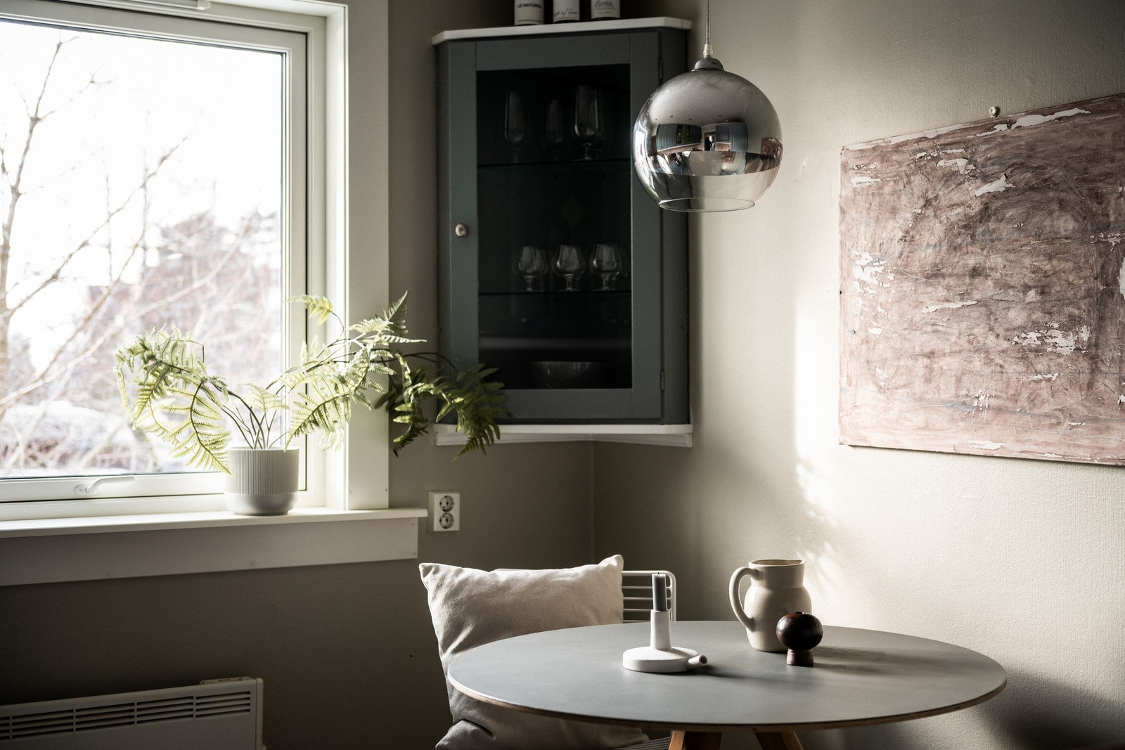 Avslappende og rolig atmosfære. Galleribilde