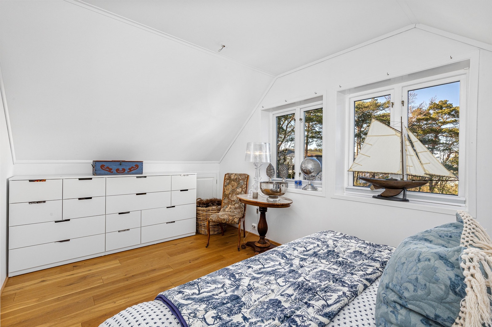 Begge soverommene har god størrelse. Galleribilde