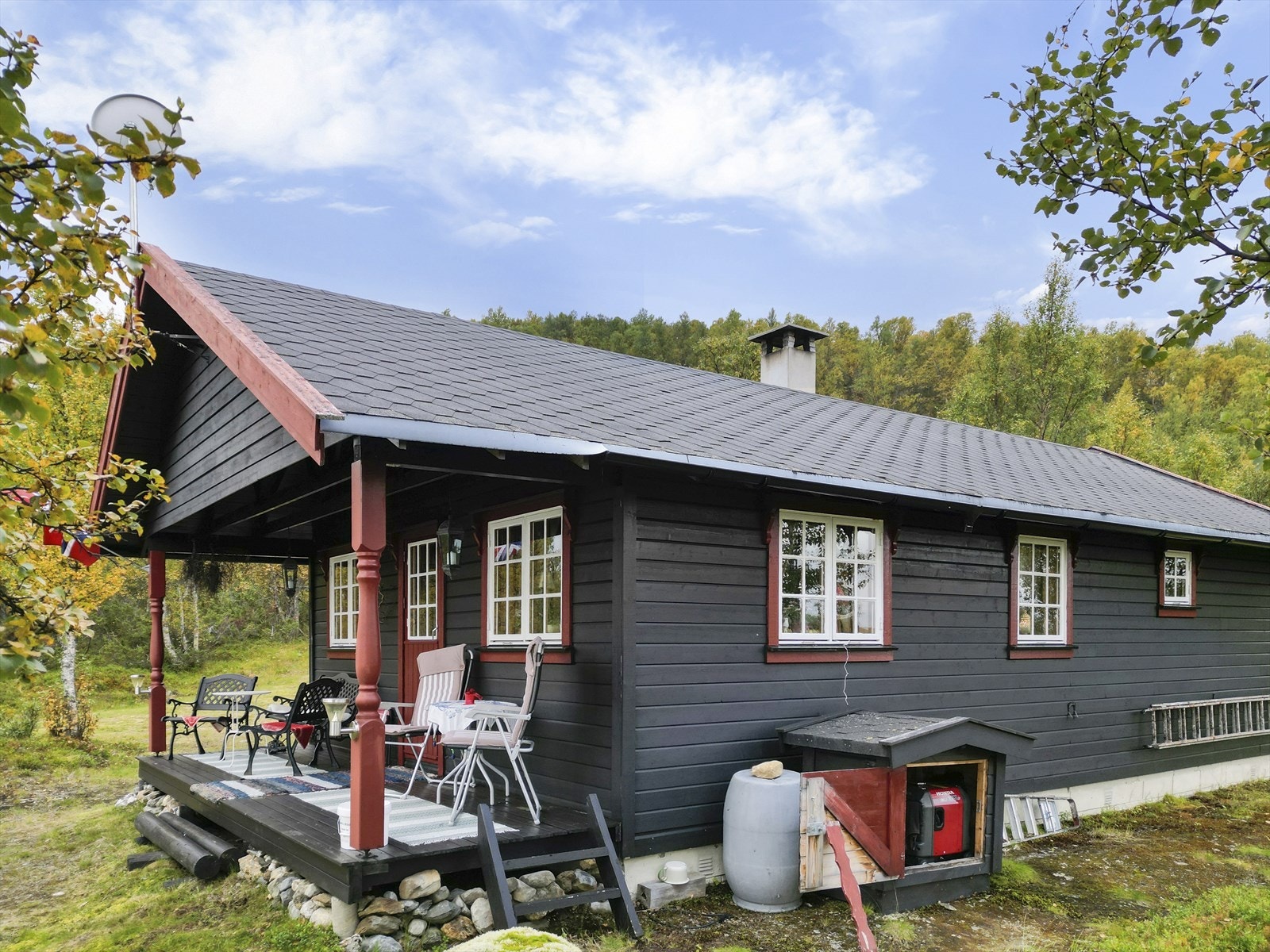 Aggregat på Galleribilde