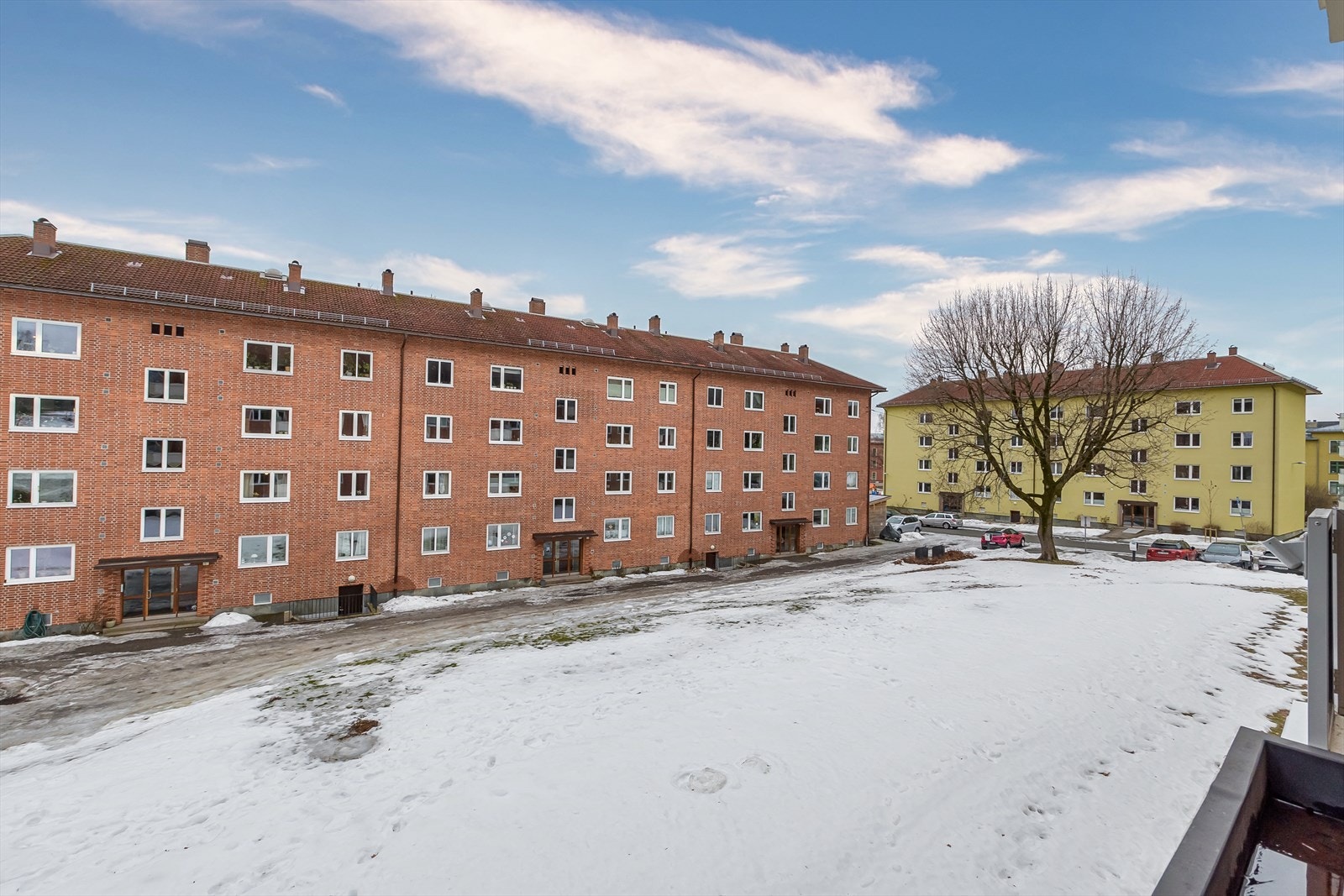 Her har du fin utsikt mot fellesarealene, det er luftg og åpent. Galleribilde