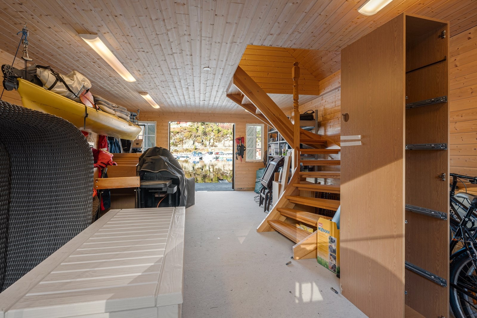 Naustet har innlagt strøm Galleribilde