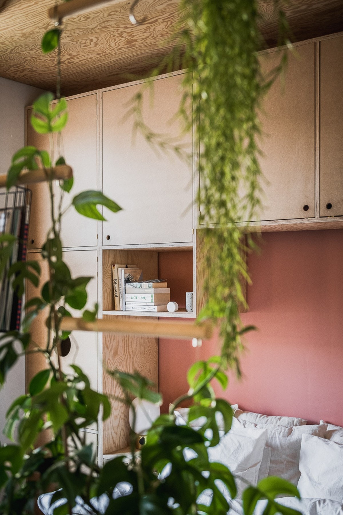 Tilbaketrukket soveromsløsning. Galleribilde