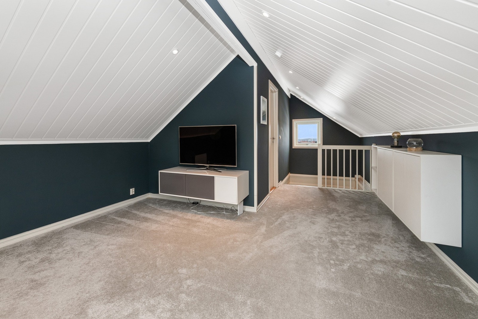 Loftetasjen ble innredet i 2016. Galleribilde