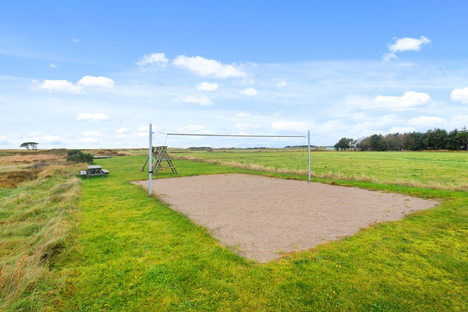 Volleyballbane på fellesområdet Galleribilde