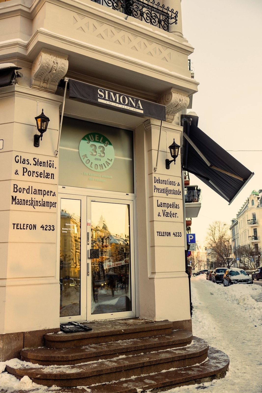 En av områdets nærbutikker - Juels 33 Kolonial Galleribilde