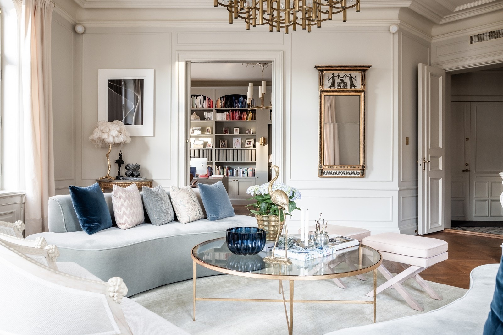 Gjennomgående delikat i ethvert rom - oppe til høyre ligger ut-luftingsrist til skjult balansert ventilasjon Galleribilde