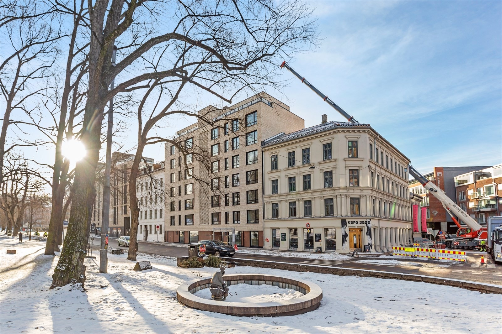 Leiligheten har en attraktiv beliggenhet på Grønland, i et område hvor det er kort vei til alt. Galleribilde