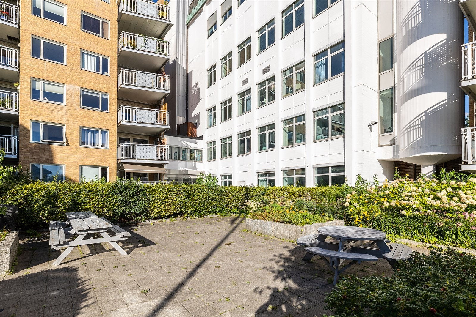 Bakgård Galleribilde