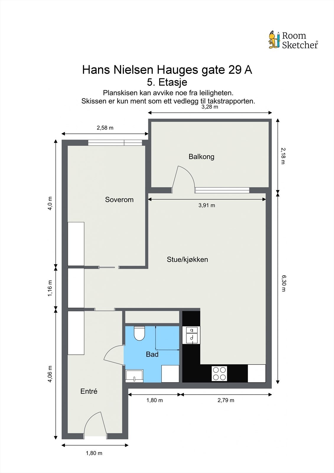 Du får plantegning tidlig slik at du får orientert deg Galleribilde