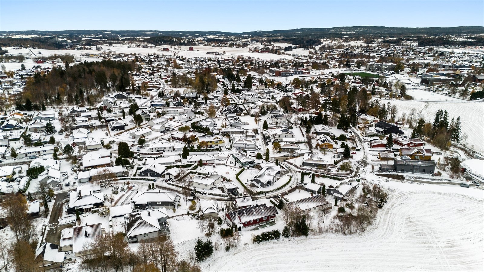 Dronefoto Galleribilde